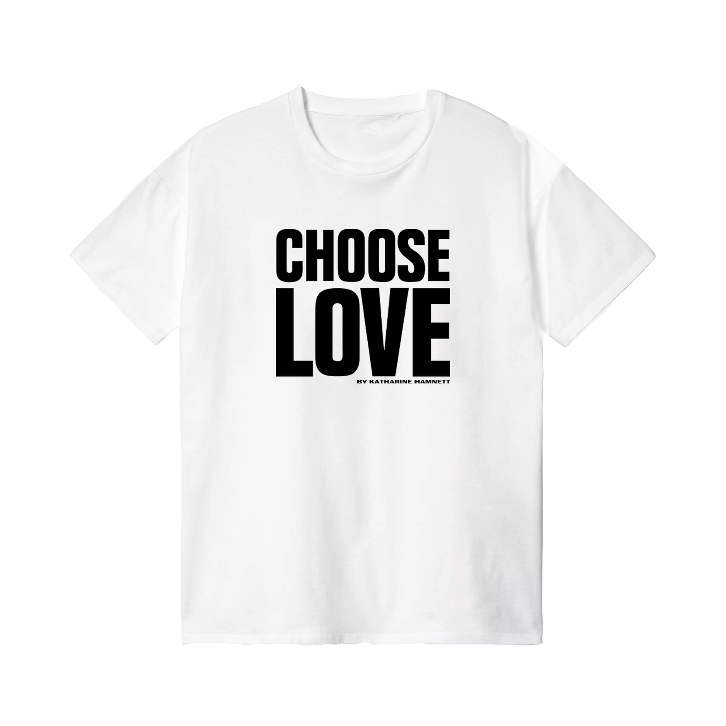 Choose Love Classic Logo White T-Shirt