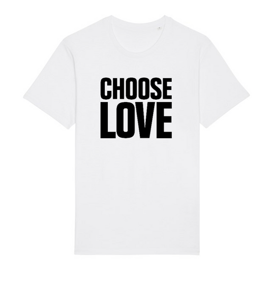 Choose Love Classic White T-Shirt